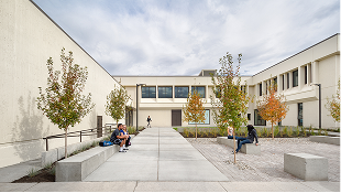 Outdoor view of the school