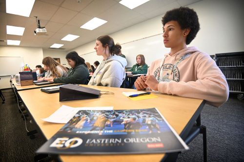 63 High School Students Visit Eastern Oregon University as Part of Oregon Teacher Pathway Program