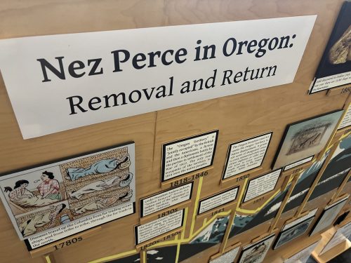 Nez Perce Historical Exhibit on Display at Eastern Oregon University